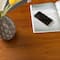 Walnut Guitar Pick Hairpin Leg Mid Century Modern Wood Coffee Table